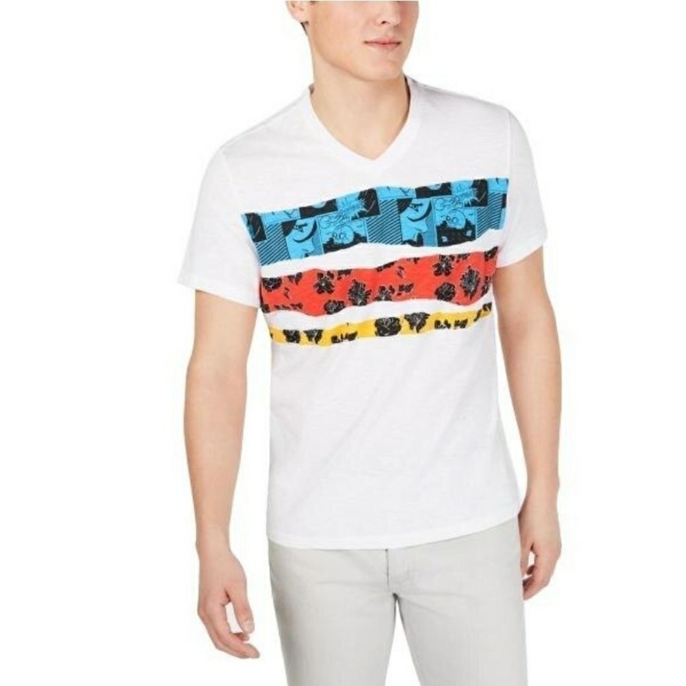 I.N.C Tee Graphic Shirt White